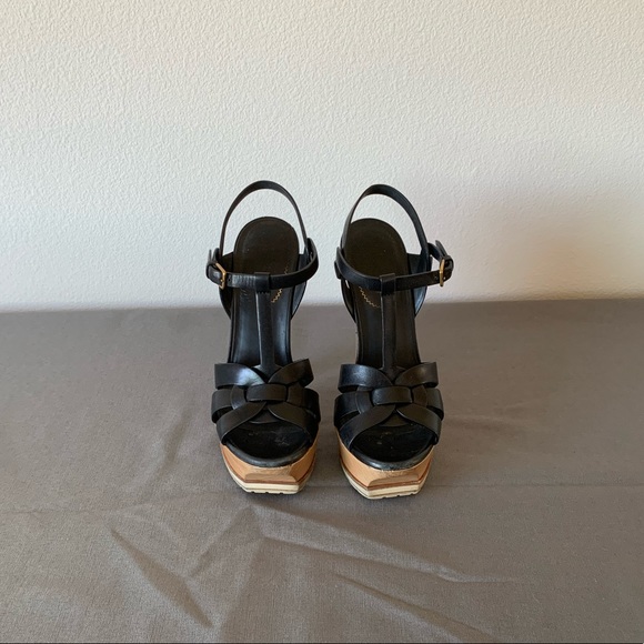 Saint Laurent Tribute Sandal - Picture 1 of 6